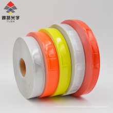 Customized Non Adhesive Hi Viz High Visibility Colorful 3m PVC Reflective Tape for Clothing